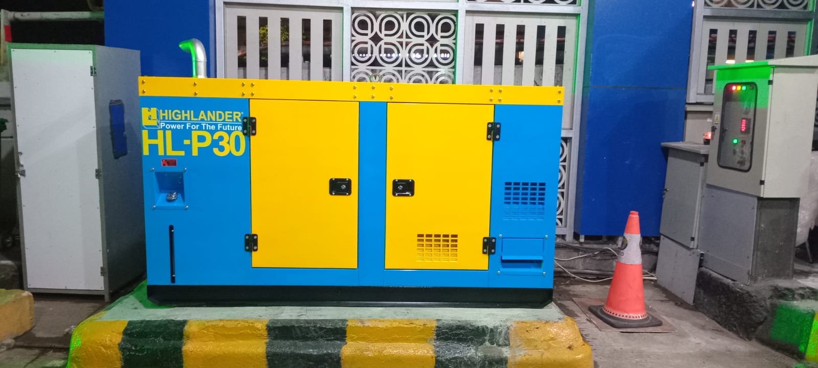 Proyek genset Jalan Tol Karet Semanggi