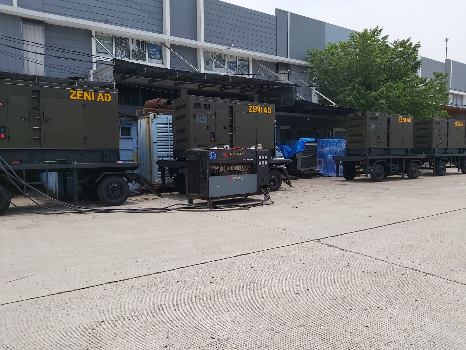 Proyek genset Puziad TNI AD