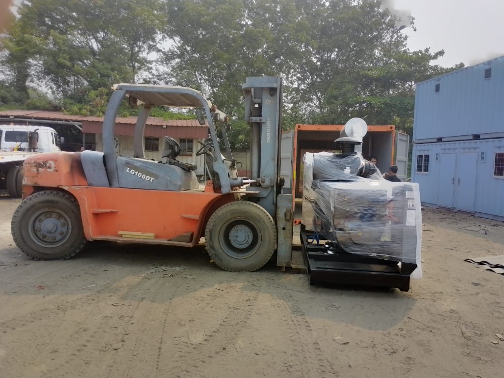 Proyek genset Stone Crusher Kalimantan