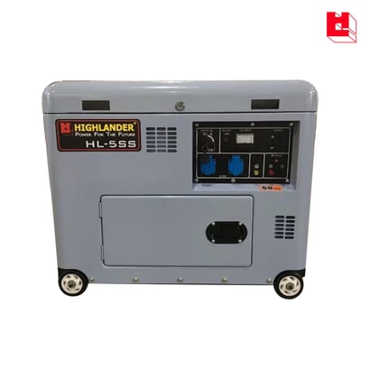 Genset Portable Highlander Silent 6 KVA