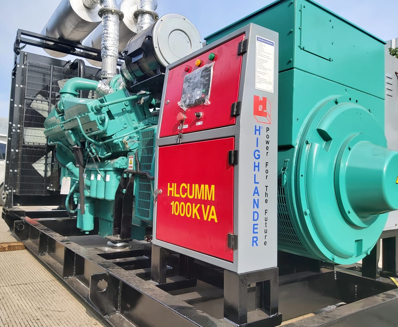 Proyek genset Japfa Aqua Feed