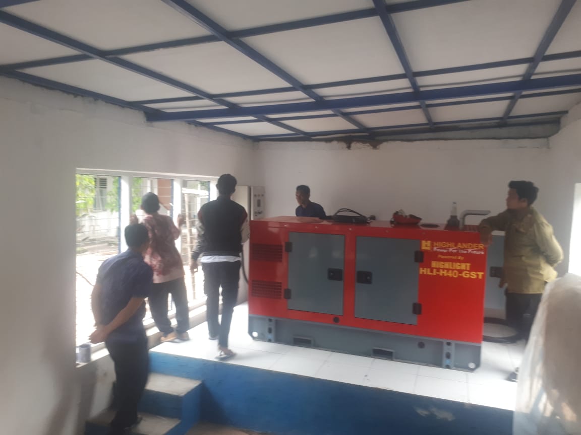 Proyek genset Dinas Kesehatan Lombok