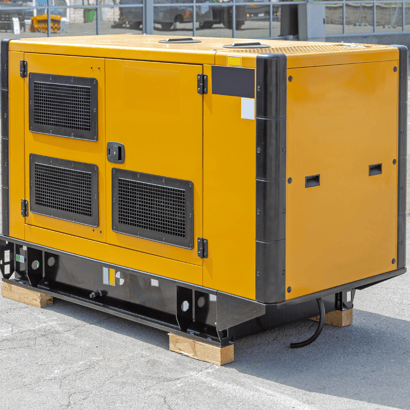 Genset industrial besar untuk pabrik