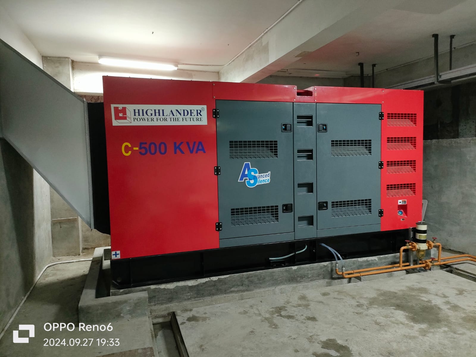 Proyek genset Hotel TMG Tebet