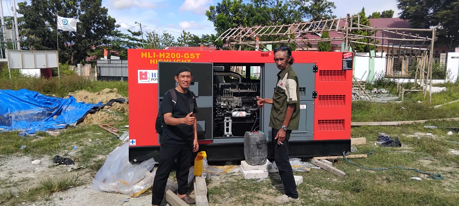 Proyek genset Rumah Sakit Tojo Una Una, Sulteng