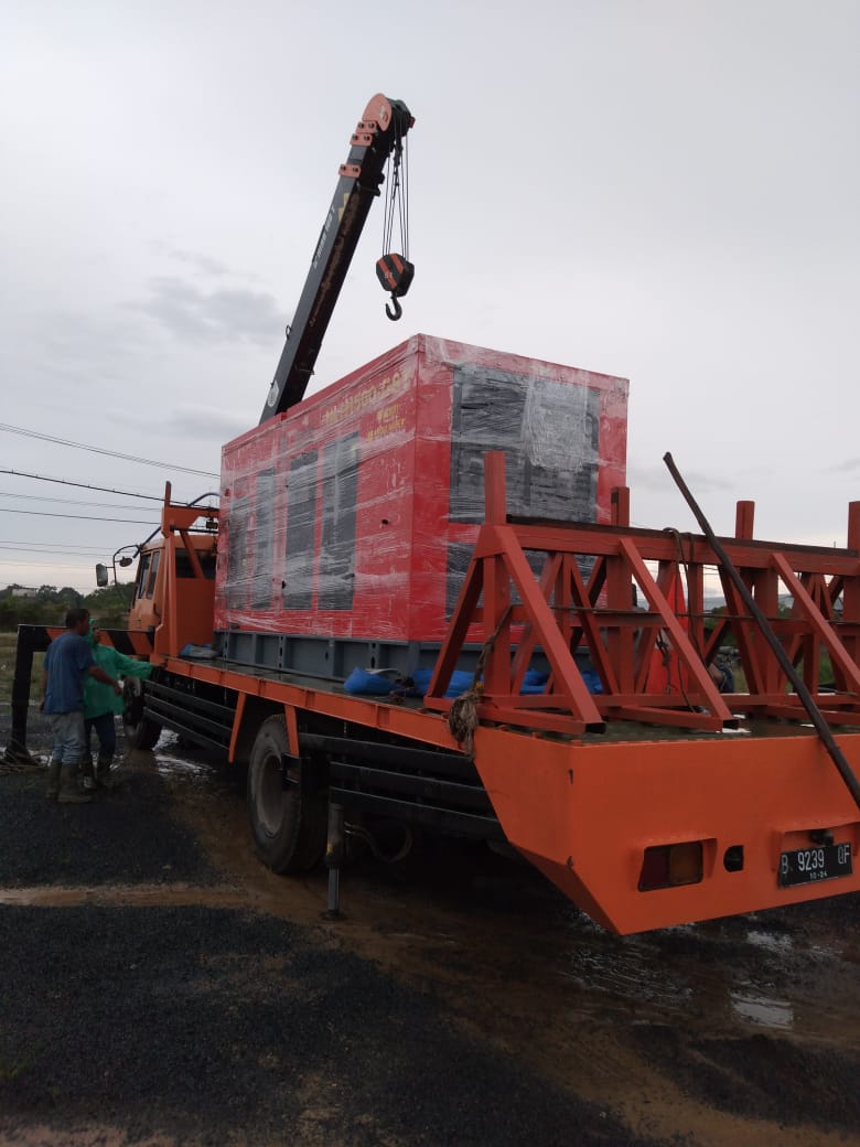 Proyek genset RSUD Muntok