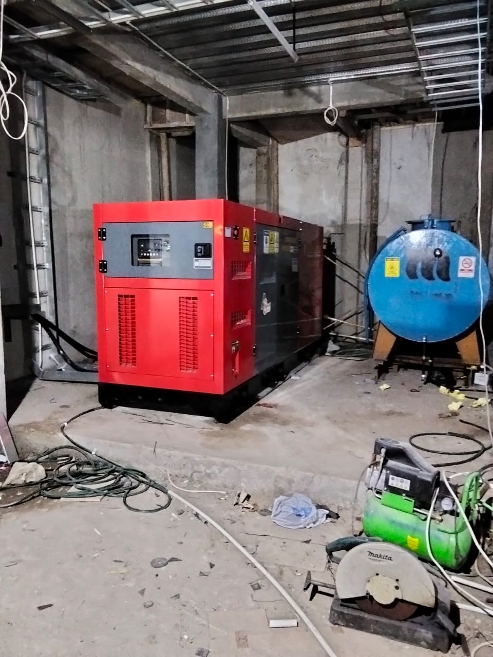 Proyek genset Hotel Ranau Sumatera Selatan