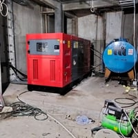 Instalasi Genset 200KVA — Hotel Ranau Sumatera Selatan, Kawasan Danau Ranau