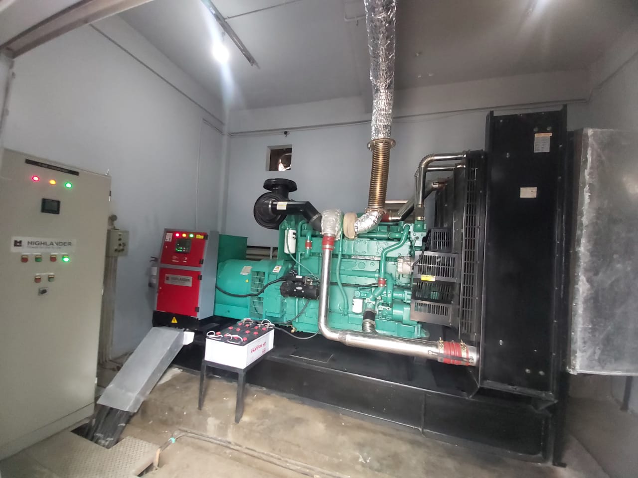 Proyek genset BNI Palembang