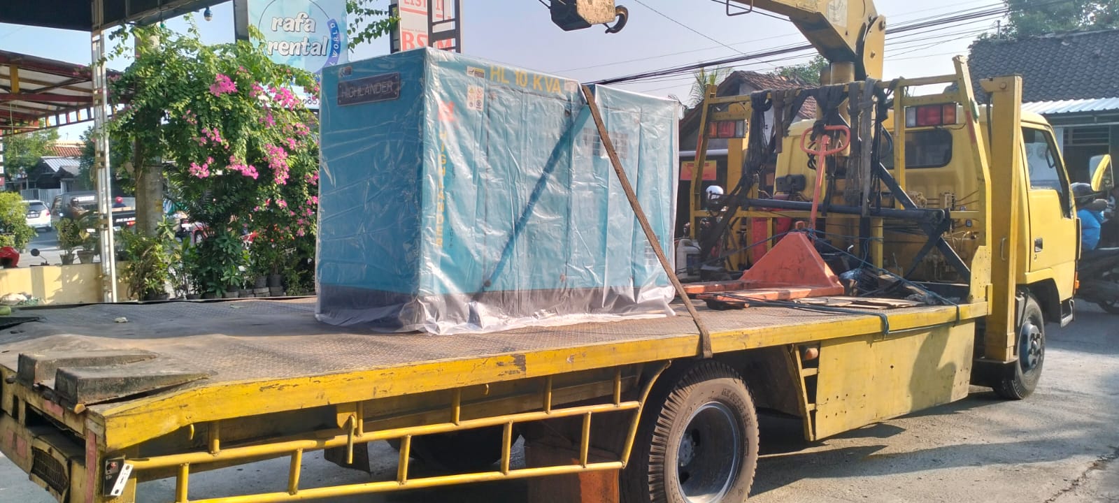 Proyek genset Projek 10 KVA & Panel