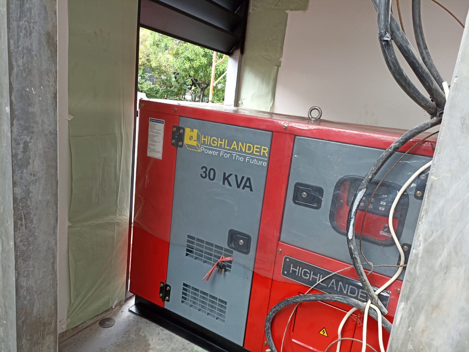 Proyek genset Custom Genset 30KVA