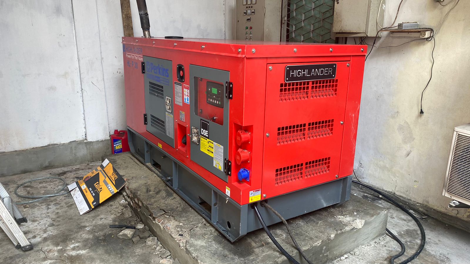 Proyek genset Bank BNI Palembang