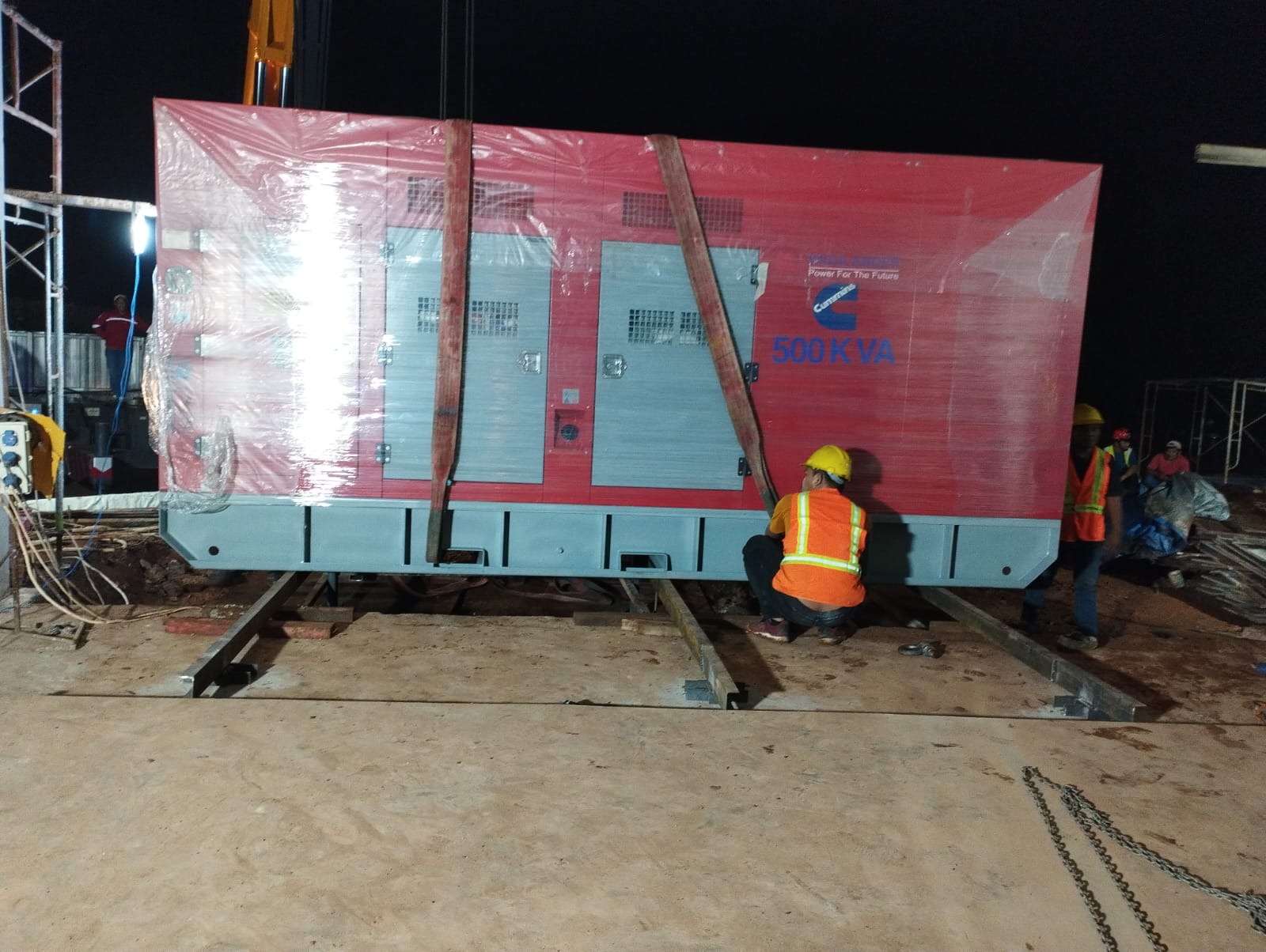 Proyek genset Hanggar Halim