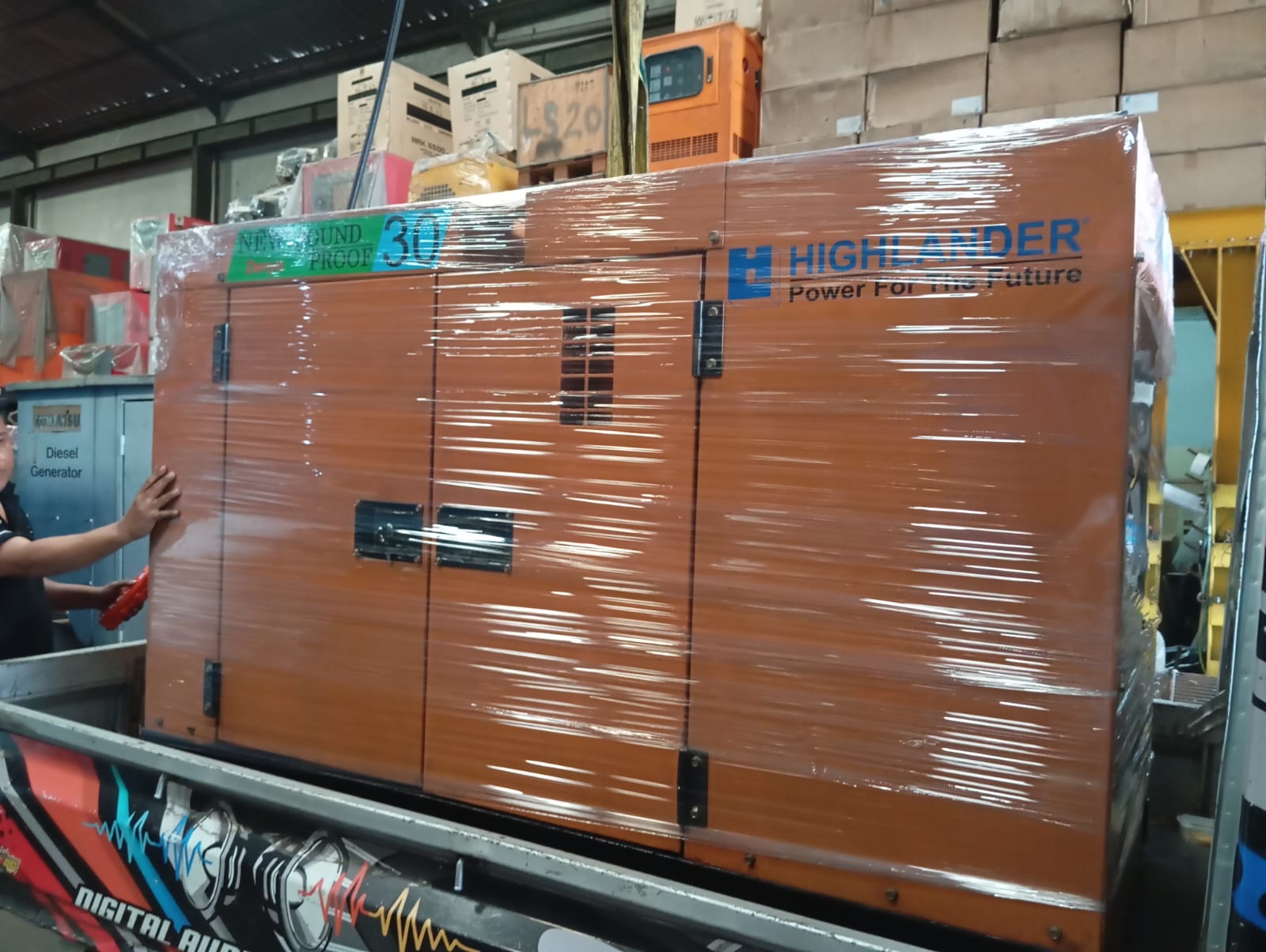 Proyek genset Genset Sound System