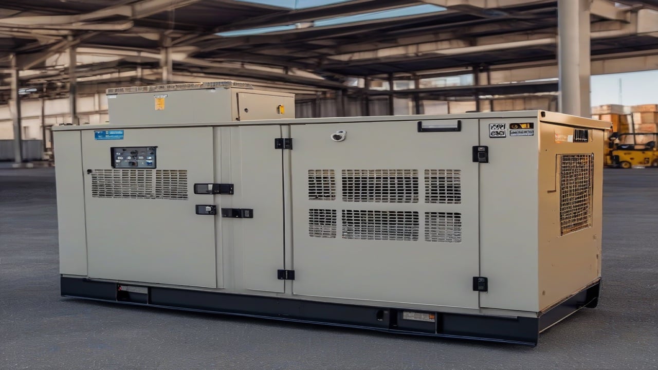 Genset 250 kVA untuk backup power rumah sakit